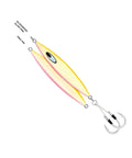 Saltwater Metal Jig With Center Balanced Drop And Flutter Action For Fast Vertical Speed Jigging Five Zero Assist Hooks Glow Finish