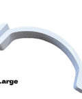Hat Shaper Brim Bender Set for Perfect Curve on Fitted Hats Large Adjustable Tool