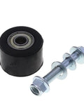 Top Tier 8mm Function Chain Roller Set For YFZ 350 And Banshee ATVs includes black roller and silver bolt for smooth drivetrain.