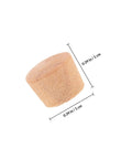 50 Pack DIY Wooden Hole Caps and Pocket Hole Plugs Hardwood Wood Plugs with dimensions 0.39 inches for cabinets, electrical boxes