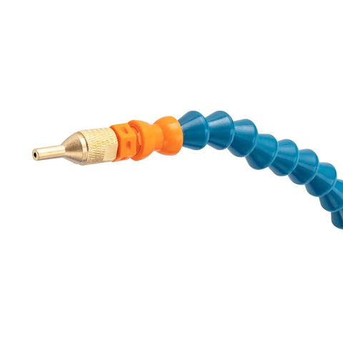 Flexible coolant hose with brass nozzle for 110 Volt Self Priming Coolant Spray System And Micro Mist Machine For Cnc Lathe Milling Drill Machines.