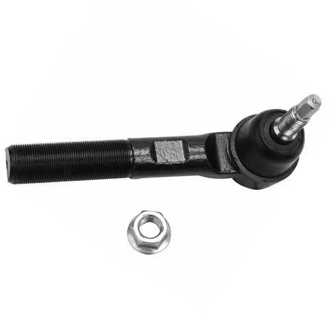 Front 4Pc Tie Rods Kit For 2007 To 2017 Jeep Wrangler Beefed Up Steering Off Road Ready With 2 Front Outer Tie Rods Upper Right Outer Tie Rod And Inner Tie Rod Pitman Arm, black tie rod end with nut