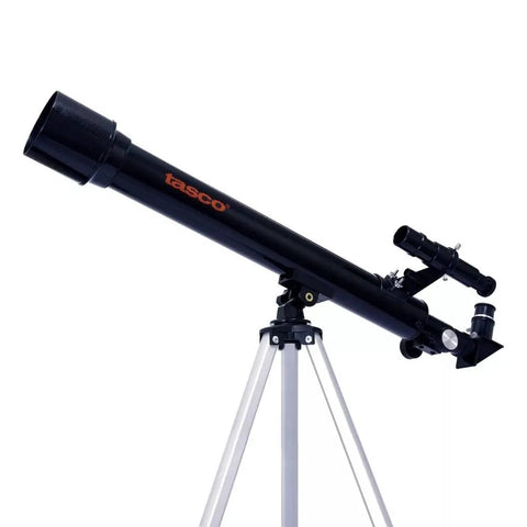 Beginner Friendly 600x50mm Refractor Telescope Kit For Stargazing Folks With Easy Setup on aluminum tripod.