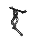 Premium Wheel Fitment Simulator And Offset Measurement Tool For 14 To 22 Inch Rims, black steel gauge for lug measurement.