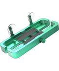 Stainless Steel Phone Disassembly Fixture with Antislip Clamp and Adjustable Mechanism for Electronics Repair, Green