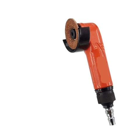 Real Deal Air Powered Angle Grinder And Die Tool For Precision Metal Cutting Lightweight pneumatic die tool with sanding disc.