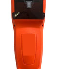 Heavy Duty Portable Leeb Hardness Tester Featuring Slick Digital Readout And Quick Scale Swapping For Rapid Metal Testing With Zero Fuss Setup And Bright Tft Screen For Trusted Shop Results, front view, orange handheld design.