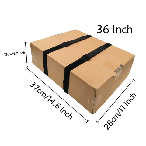 Box secured with 36 inch reusable cable straps pack with buckles 32 pcs in 5 sizes for adjustable hook and loop cinch straps