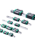 Linear Guide Rail HGR30 for CNC DIY with Two HGW30CC Bearings, 300mm Sliding Guideway, Durable Bearing Steel