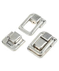 Three nickel toggle latches from 6 Pack Nickel Toggle Latch For Suitcase And Trunk Luggage Box Lock Clasp With Screws 38x25mm