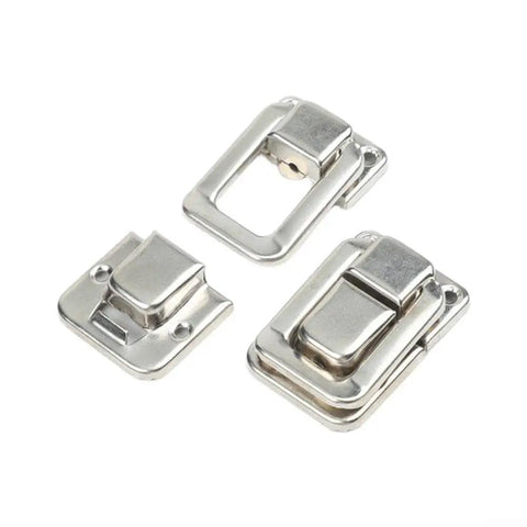 Three nickel toggle latches from 6 Pack Nickel Toggle Latch For Suitcase And Trunk Luggage Box Lock Clasp With Screws 38x25mm
