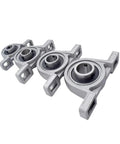 10 Pcs 35mm Zinc Alloy Pillow Block Spherical Roller Bearing Shaft Support Heavy Duty Industrial Use With Kp007 Design Set