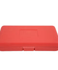 Red ABS plastic case of 9 Piece Bearing Separator Puller Set Portable Bearing Removal Tool Kit Metal Bearing Splitter