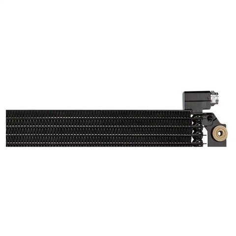 Super Cool Transmission Oil Cooler Kit For Cadillac Cts Xt5 And Chevy Camaro Corvette 2016-2020 With High Flow Design That Keeps Your Engine Running Smoothly Without Breaking The Bank Or Overheating On The Road Today! black transmission oil cooler radiator with mounting bracket