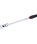 V Series Three Eighth Inch Drive Ratchet With Ninety Six Tooth Gear, Flexible Head, XL Comfort Grip, Long Body