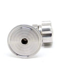 QiiMii 1.5-inch SS304 stainless sampling valve clamp end, front view, 2-pack