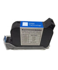 Fast Dry Black Solvent Ink Cartridge 42ml 12.7mm For Industrial Marking Printers Pro Grade Performance Clear Coding Print Stable Ink Output Easy Replacement Durable Marks On Metal Plastic Packaging Surfaces, shown in holder