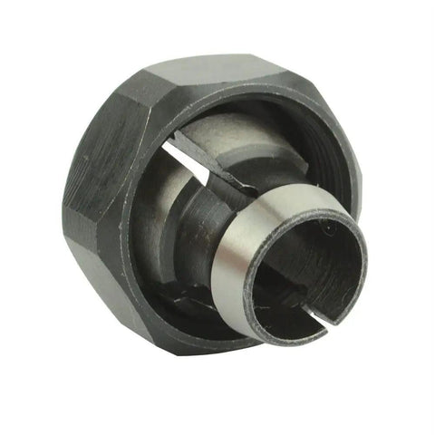 Top Shelf One Half Inch Router Collet Replacement for Porter Cable and Superior Electric Routers Matches Part 42950 close-up view.
