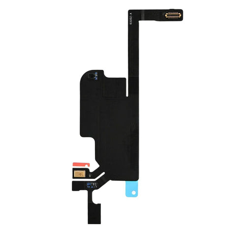 IPhone 13 Pro Max Ear Speaker Assembly Replacement With Proximity Sensor Flex Cable For Cracked Noisy Earpiece Fits IPhone 13 Pro Max No Drama Install High Quality Part black flex cable