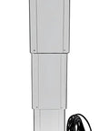 Automatic Electric Table Lift For RV Dinette With Folding Legs And Wireless Remote Control, motorized height adjustable steel frame.