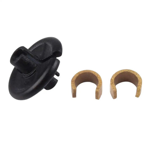 Kisser Button 2 Pack For Archery Easy Install No Bow Press Needed Lightweight Under 9 Grains Reduces String Vibe Dampening Improves Accuracy