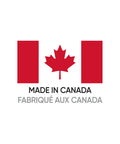 No Nonsense Foam Underlayment Roll Quiet Room Padding For Laminate And Engineered Wood Flooring Radiant Heat Ready logo with Canadian flag.