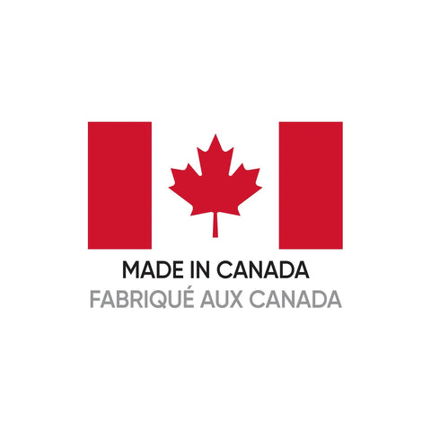No Nonsense Foam Underlayment Roll Quiet Room Padding For Laminate And Engineered Wood Flooring Radiant Heat Ready logo with Canadian flag.