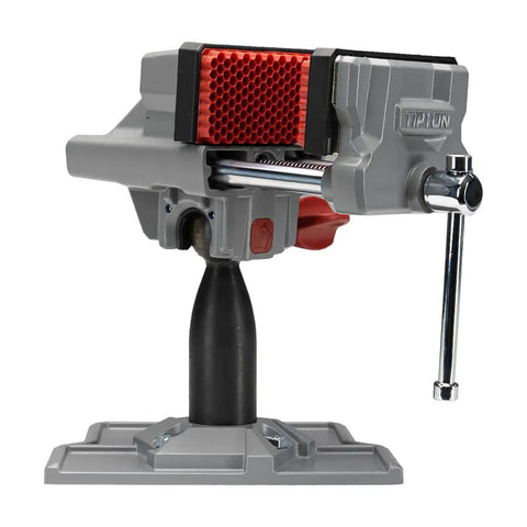 Gun Vise With 360 Swivel Head For Gunsmithing, Pro Grade Non Marring Jaw Pads and Stainless Steel Jaws