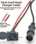Heavy Duty EV Charging Port With Waterproof Seal And High Temperature Resistant Housing For Reliable 220V 10A Outdoor Power Accessory, featuring charger cable design.
