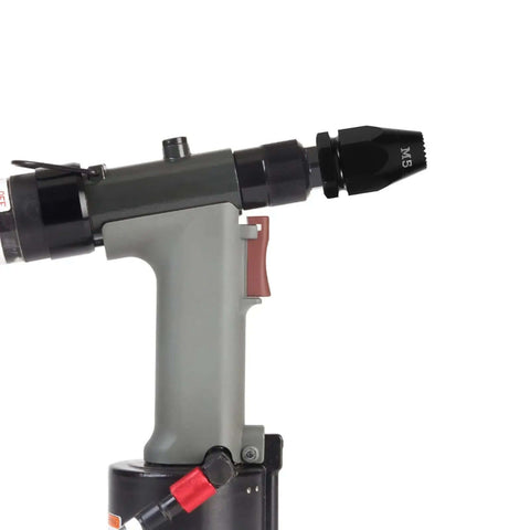 Rock Solid Carbon Steel Pneumatic Rivet Nut Head Assembly Air Riveter Pull Setter Tool Kit For Pro Mechanics And DIY Hustlers Ready To Crush The Job M5 head