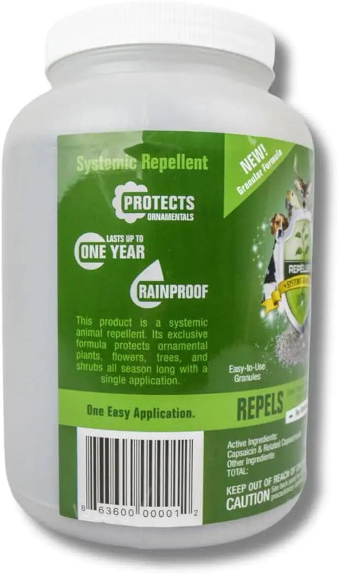 All Animal Repellent Granules Ready To Use For Lawns, Gardens And Yards Keep Deer And Rabbits At Bay product label