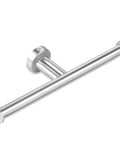 Wall Mounted Double Toilet Paper Holder In Brushed Nickel Stainless Steel SUS304 2 In 1 Dual Roll Holder Easy Load