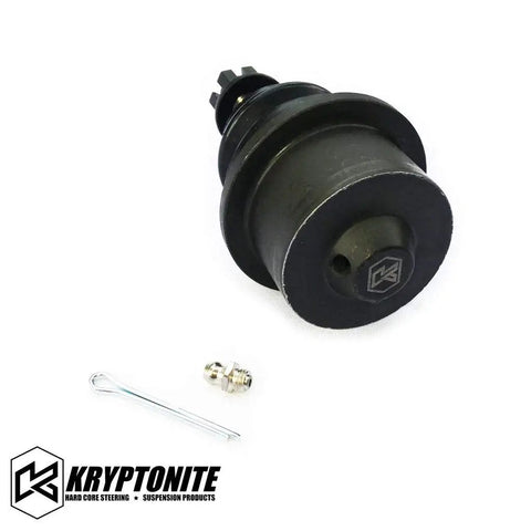 Beefed Up Lower Ball Joint For GM HD Trucks 2011-2020 2500HD 3500HD Fits Silverado And Sierra Durable Black Oxide Finish For Corrosion Resistance And Tough Work, black lower ball joint with grease fitting and cotter pin