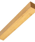 Prime Domestic Yellow Poplar Wood Turning Blank Straight From The Mill Ready To Roll showing a smooth 1x2 inch lathe stock.