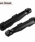 RLB-HILON front bumper brackets (2 pieces) for Toyota Camry 2012–2014, black plastic
