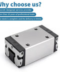 Single SNS ball-slider block 1pc R162212320 linear guide slide unit, with sealed ball bearing, shown front-right angle.