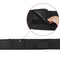 Extra Thick Hella Tough UTV Roll Cage Storage Bag With Secure Straps For Arctic Cat Prowler Ev showing multiple pockets and Velcro flaps.