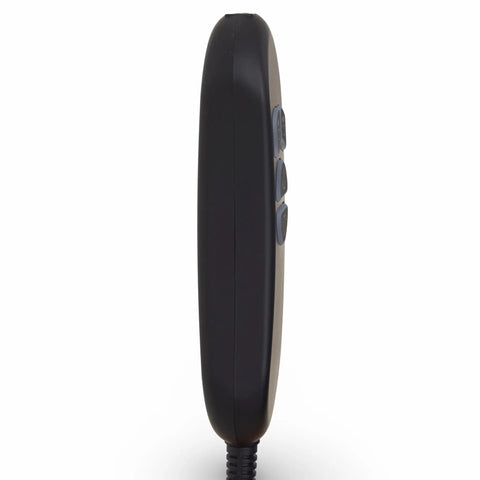 4 Button Lighted Remote Replacement With USB Charging Port For Dual Motor Lift Chair And Power Recliner Model DL SK 109 2 002 Easy Install Durable Build Fits Straight 5 Pin Plugs, side view