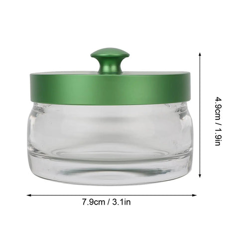 Pro Grade Glass Watch Movement Cleaning Jar With Spill Proof Lid Durable Oil Washing Container For Horologists And Watchmakers Leak Proof Glass Body For Safe Easy Watch Repair And Maintenance