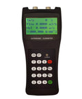 Kickass Boss Level Handheld Ultrasonic Liquid Flow Meter For Seawater And Industrial Sewage With Digital Display showing readings.