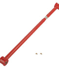 Rear Adjustable Track Bar For GM SUVs 2007 2014 Suburban 1500 2500 Tahoe Yukon Avalanche Escalade Built Tough Steel With Red Powder Coat Panhard Rod Compatible Suspension Upgrade For Off Road Strength, red steel bar with hardware