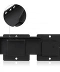Big Time Security Seven Point Six Inch Aluminum Flip Latch Lock For Exterior Gate And Door With Heavy Duty Alloy Build, close-up view
