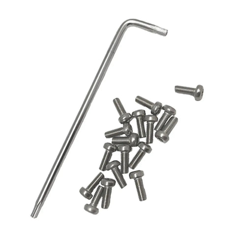 Replacement Bottom Battery Cover Screw Set For M365 Electric Scooter Plug And Play Easy Repair With Tough Metal Deck Screws