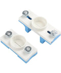 Built Tough 10 To 50 Mm Adjustable Edge Banding Glue Applicator components with metal screws, designed for precision woodworking tasks.
