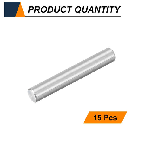 Heavy Duty Workhorse 304 Stainless Steel Dowel Pins M4 X 25mm cylindrical pin shown, precision assembly support for DIY projects.