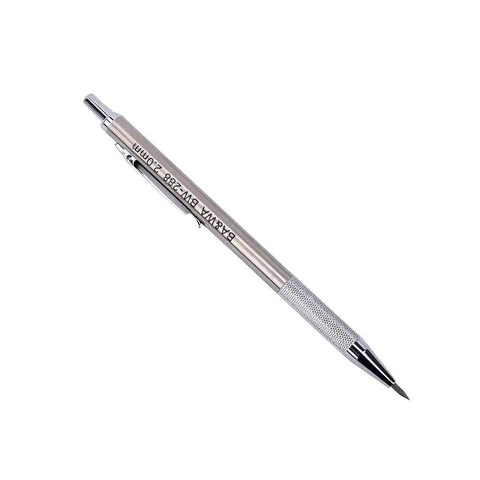 Two Pack 2.0mm Lead Holder For Drafting And Sketching With 24 Replacement Leads Gear Driven For Consistent Sharp Lines Pro Grade Tool