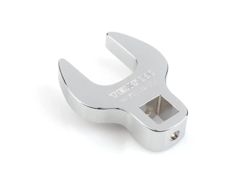 3/8 Inch Drive Crowfoot Wrench, Shiny Steel, Shows Size and Drive Hole for Auto Projects