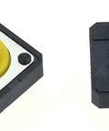 Red Tactile Microswitches 12x12x7.3mm 10 Pack Durable Long Life Touch Switches With Protected Pin Design For Home Appliances Audio Equipment Toys Mouse Business Machines And Electronics, yellow actuator