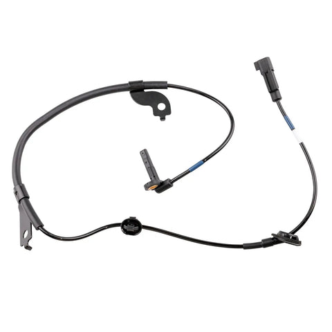 High Quality Heavy Duty Front Abs Wheel Speed Sensor Pair For Mitsubishi Lancer Outlander 2007 Through 2017 showing sensor wires and connectors.