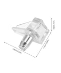 Heavy Duty Clear Plastic Shelf Support Pegs Set 300 Pieces Self Locking Cabinet Clips For Kitchen Cabinets Bookcases And Furniture Shelves